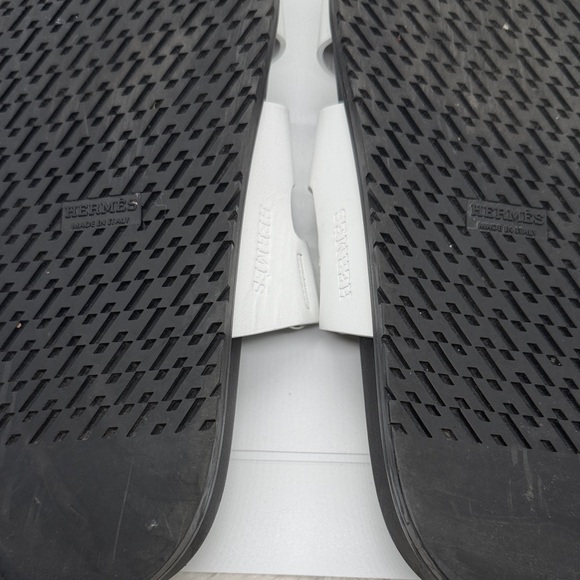 Hermes Black and White Women's Sandals - Picture 9 of 17